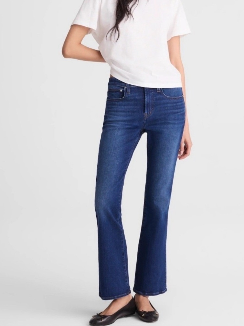 Madewell | Flare Crop Stretch Jean | NWT